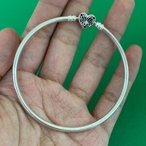 Pandora Moments Heart & Butterfly Bangle 7.1INCH
